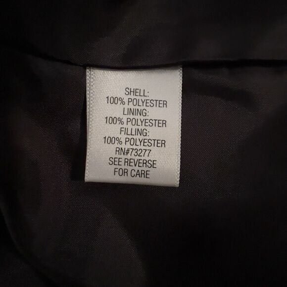 Croft & Barrow Puffer Vest Women 1X Purple Slimming - Picture 8 of 11